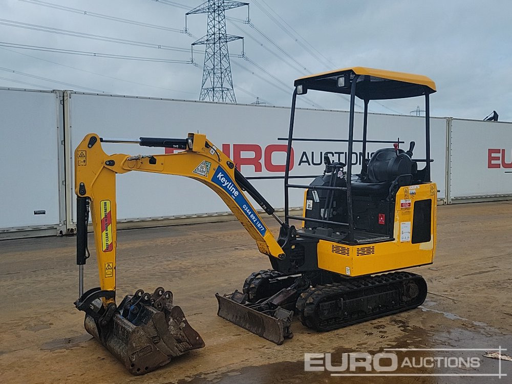2020 JCB 16C-1 - Мини багер: снимка 1 2020 JCB 16C-1 - Мини багер: снимка 1