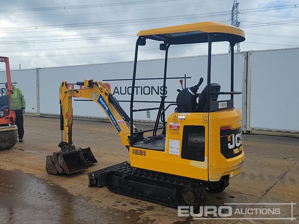 2020 JCB 16C-1 - Мини багер: снимка 3 2020 JCB 16C-1 - Мини багер: снимка 3