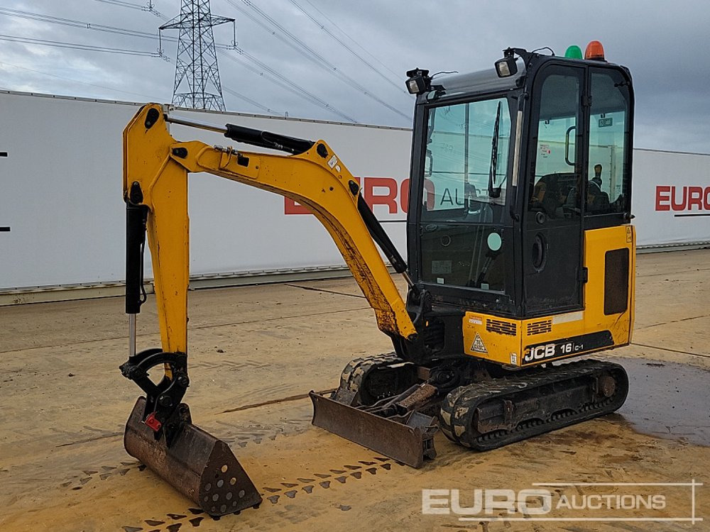 2020 JCB 16C-1 - Мини багер: снимка 1 2020 JCB 16C-1 - Мини багер: снимка 1