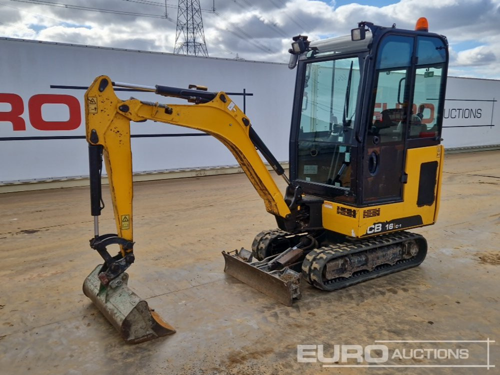 2020 JCB 16C-1 - Мини багер: снимка 1 2020 JCB 16C-1 - Мини багер: снимка 1