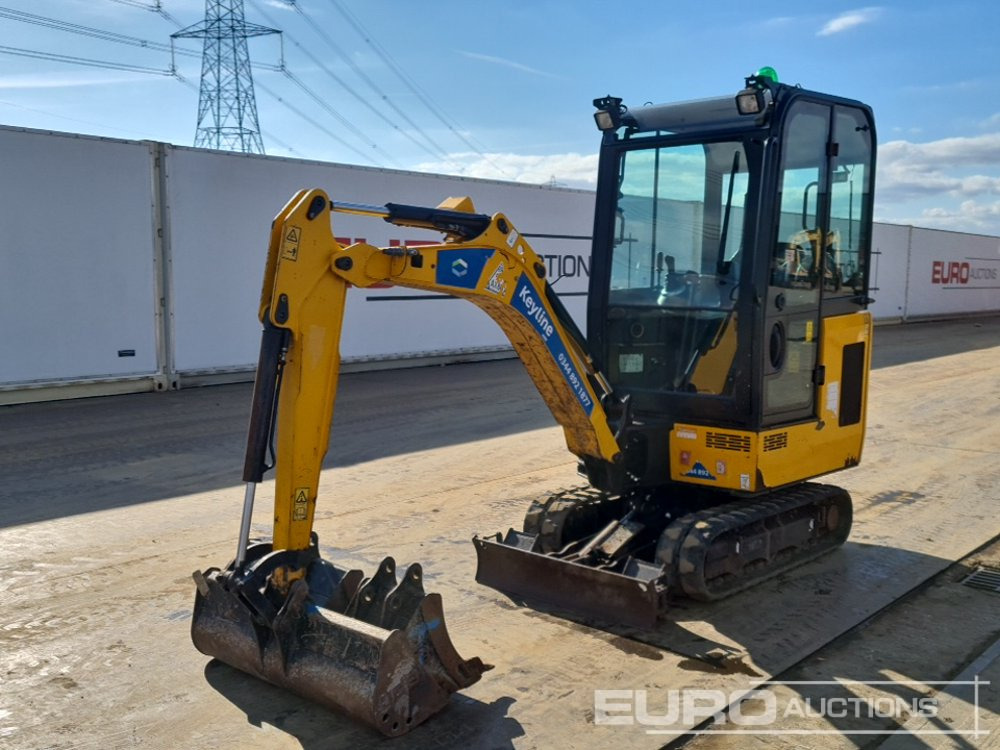 2020 JCB 16C-1 - Мини багер: снимка 1 2020 JCB 16C-1 - Мини багер: снимка 1