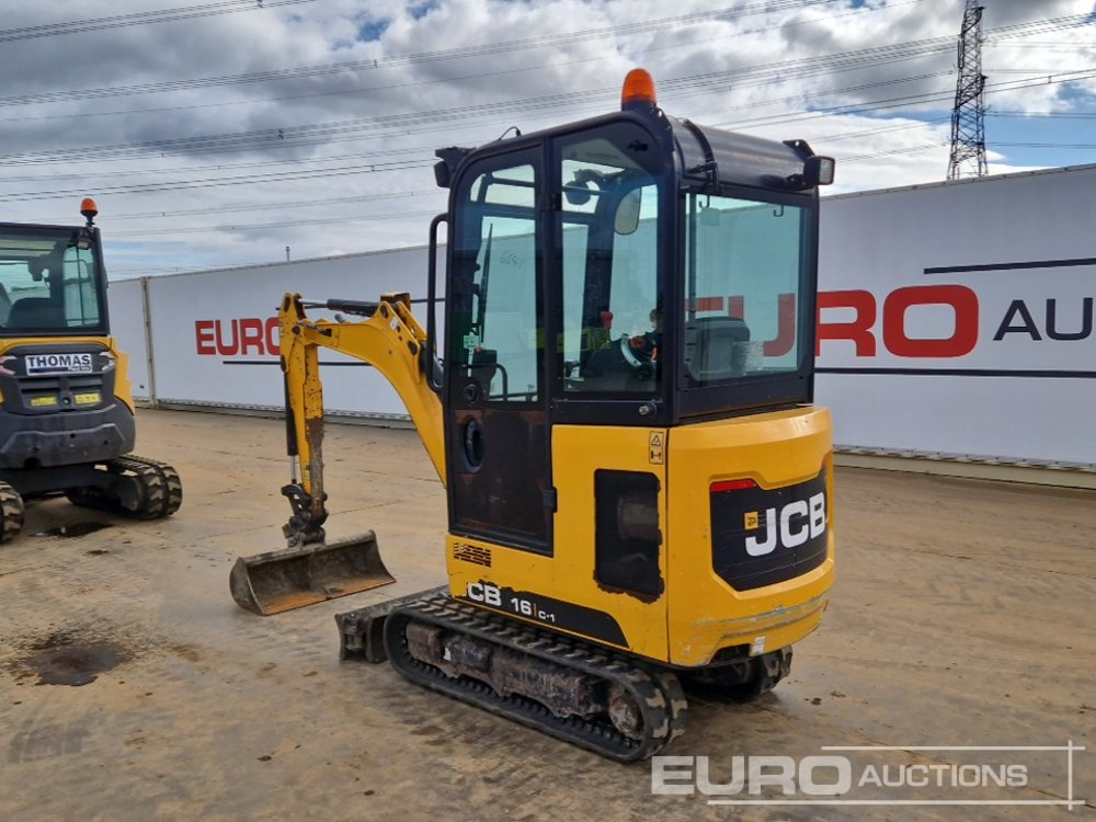 2020 JCB 16C-1 - Мини багер: снимка 3 2020 JCB 16C-1 - Мини багер: снимка 3