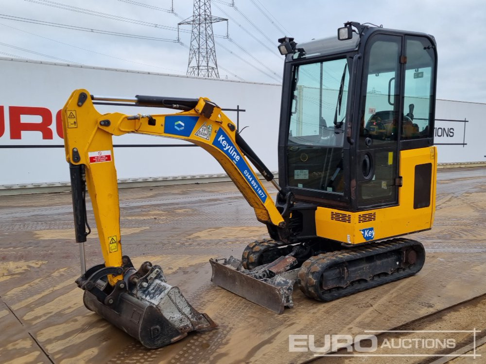 2020 JCB 16C-1 - Мини багер: снимка 1 2020 JCB 16C-1 - Мини багер: снимка 1