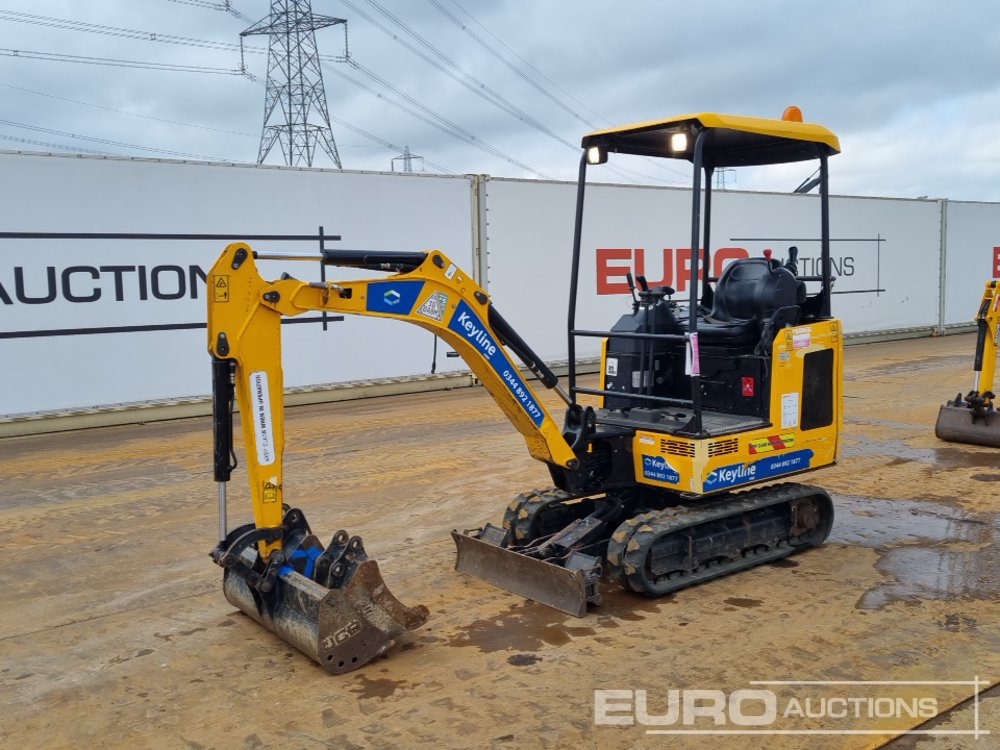 2020 JCB 16C-1 - Мини багер: снимка 1 2020 JCB 16C-1 - Мини багер: снимка 1