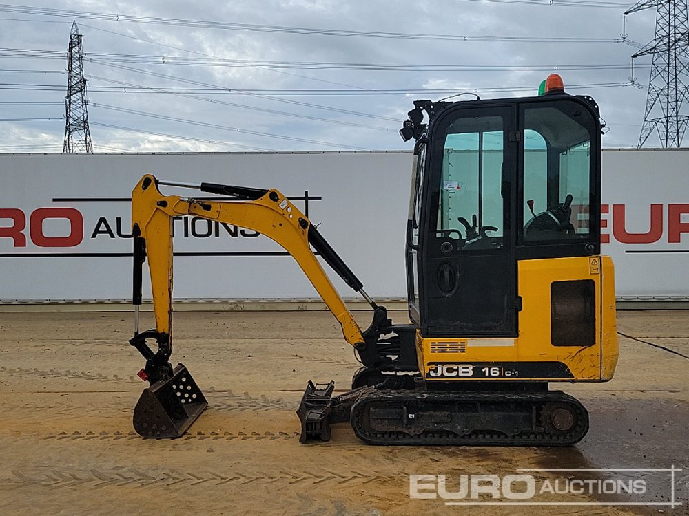 2020 JCB 16C-1 - Мини багер: снимка 2 2020 JCB 16C-1 - Мини багер: снимка 2