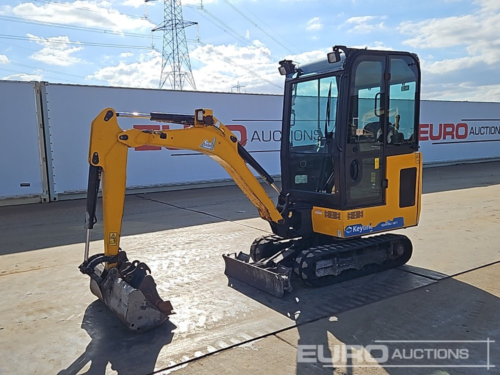 2020 JCB 16C-1 - Мини багер: снимка 1 2020 JCB 16C-1 - Мини багер: снимка 1
