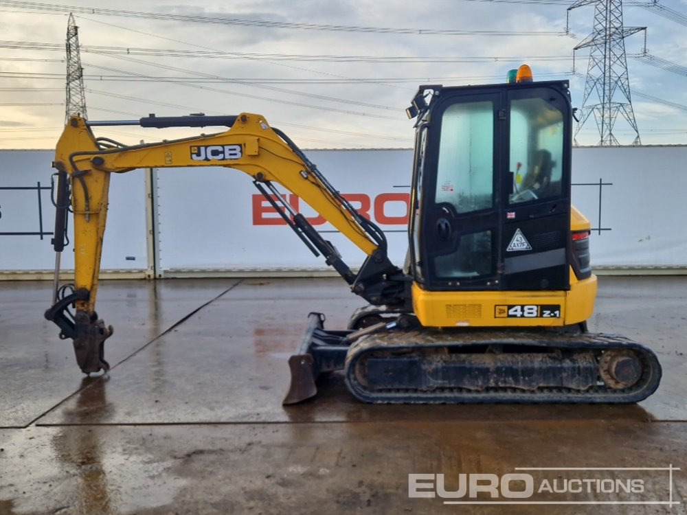 2020 JCB 48Z-1 - Мини багер: снимка 2 2020 JCB 48Z-1 - Мини багер: снимка 2