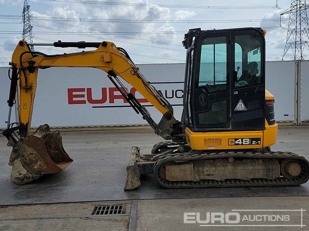 2020 JCB 48Z-1 - Мини багер: снимка 2 2020 JCB 48Z-1 - Мини багер: снимка 2