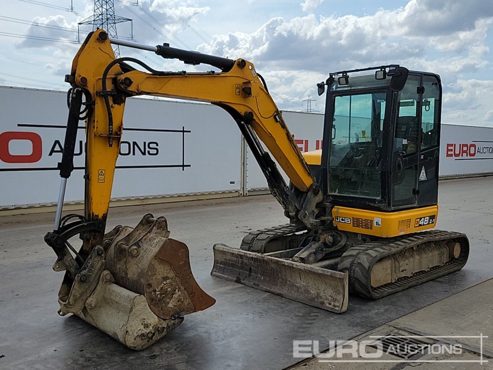 2020 JCB 48Z-1 - Мини багер: снимка 1 2020 JCB 48Z-1 - Мини багер: снимка 1