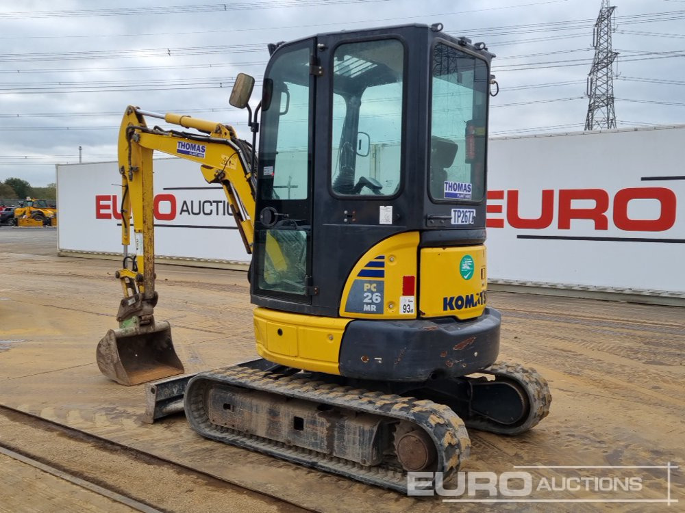 2020 Komatsu PC26MR-3 - Мини багер: снимка 3 2020 Komatsu PC26MR-3 - Мини багер: снимка 3