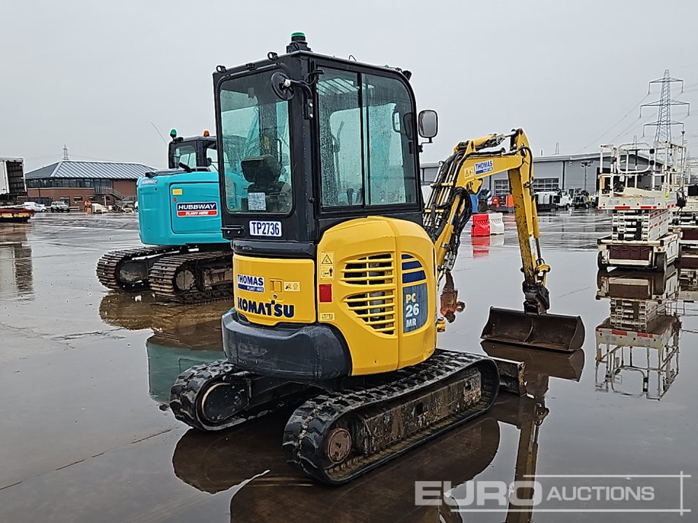 2020 Komatsu PC26MR-3 - Мини багер: снимка 5 2020 Komatsu PC26MR-3 - Мини багер: снимка 5