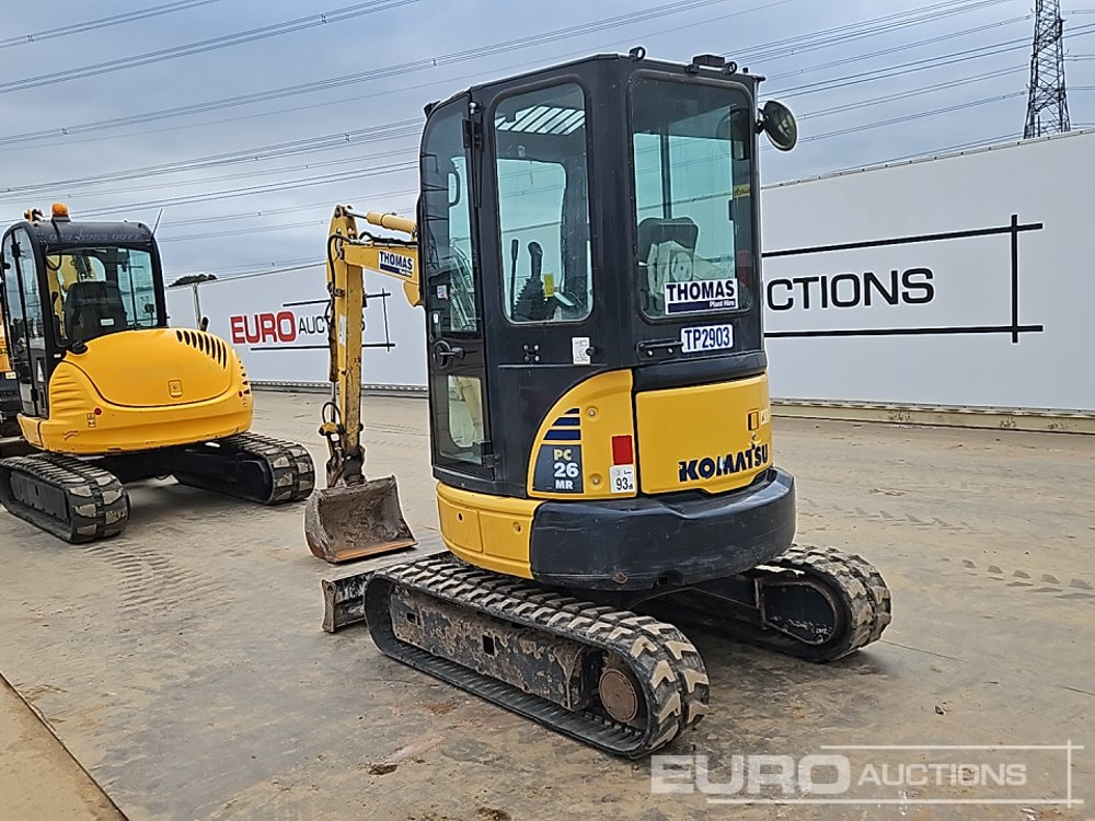 2020 Komatsu PC26MR-3 - Мини багер: снимка 3 2020 Komatsu PC26MR-3 - Мини багер: снимка 3