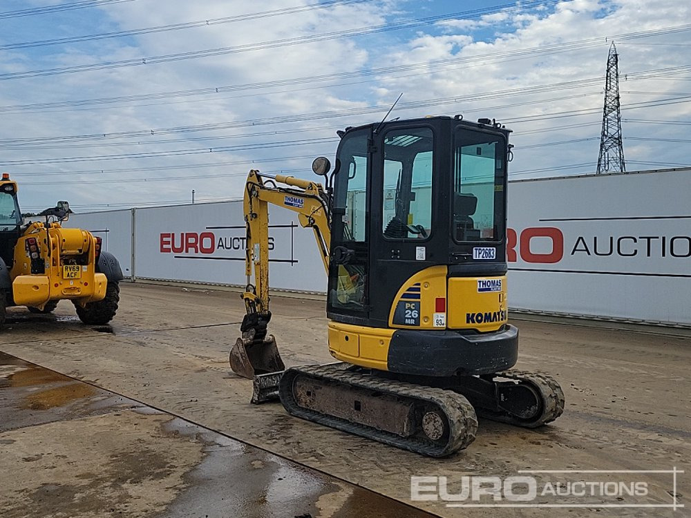 2020 Komatsu PC26MR-3 - Мини багер: снимка 3 2020 Komatsu PC26MR-3 - Мини багер: снимка 3