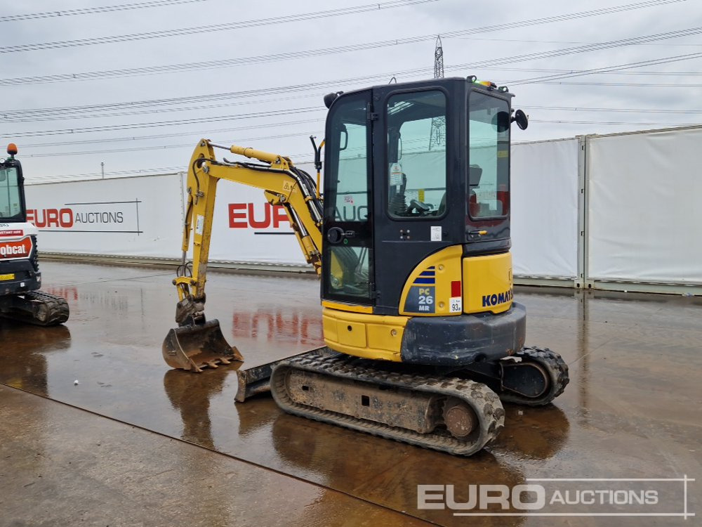 2020 Komatsu PC26MR-3 - Мини багер: снимка 3 2020 Komatsu PC26MR-3 - Мини багер: снимка 3