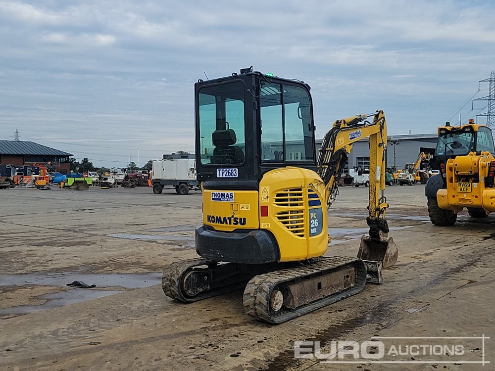 2020 Komatsu PC26MR-3 - Мини багер: снимка 5 2020 Komatsu PC26MR-3 - Мини багер: снимка 5