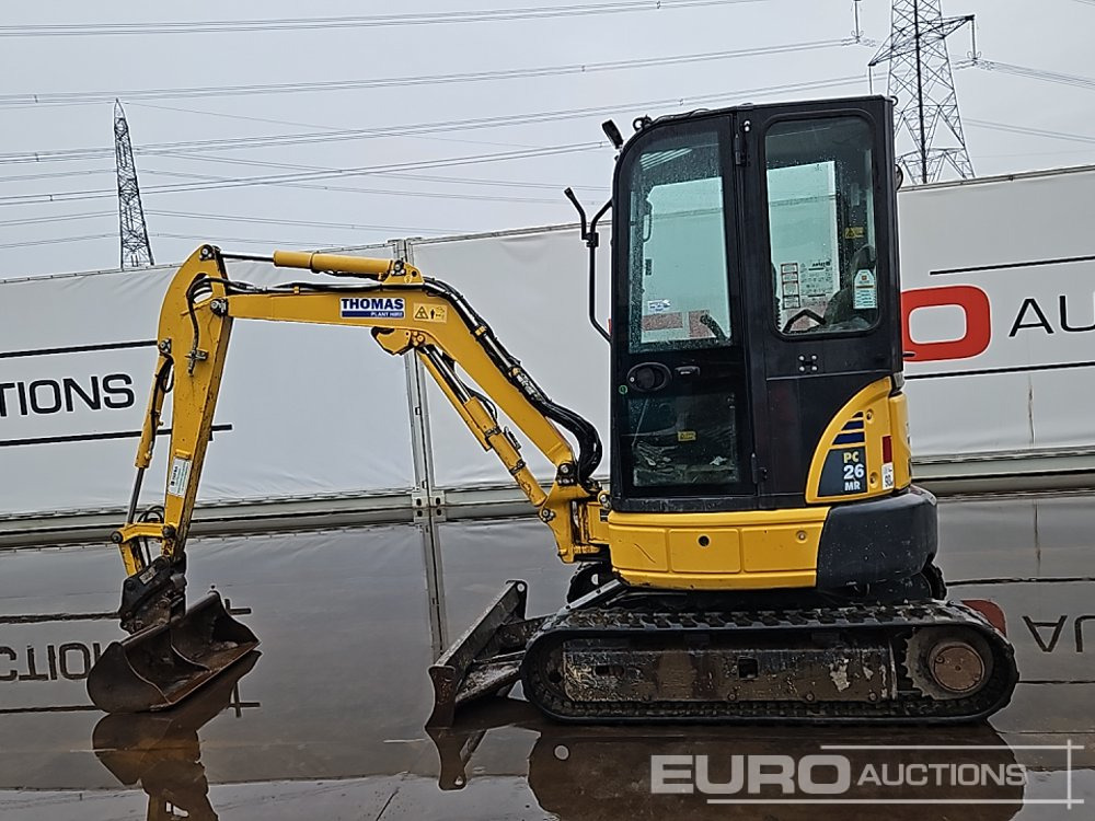2020 Komatsu PC26MR-3 - Мини багер: снимка 2 2020 Komatsu PC26MR-3 - Мини багер: снимка 2