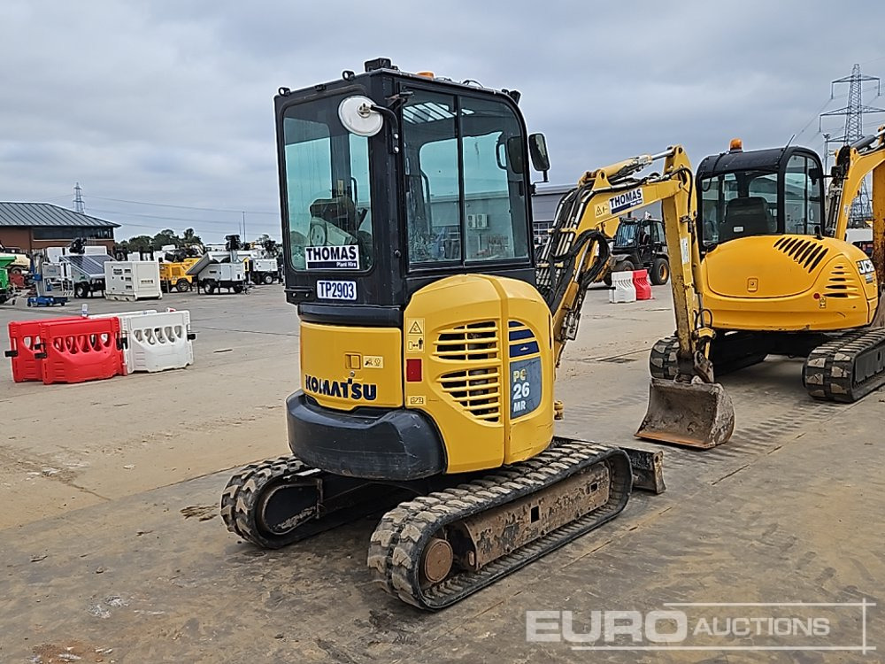 2020 Komatsu PC26MR-3 - Мини багер: снимка 5 2020 Komatsu PC26MR-3 - Мини багер: снимка 5