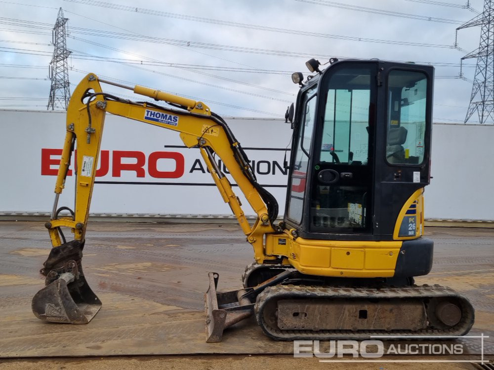 2020 Komatsu PC26MR-3 - Мини багер: снимка 2 2020 Komatsu PC26MR-3 - Мини багер: снимка 2