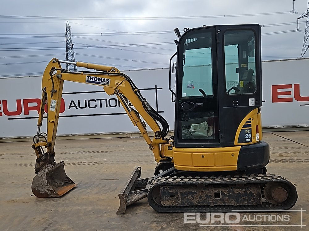 2020 Komatsu PC26MR-3 - Мини багер: снимка 2 2020 Komatsu PC26MR-3 - Мини багер: снимка 2