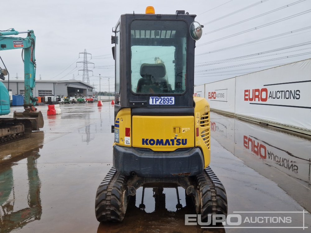 2020 Komatsu PC26MR-3 - Мини багер: снимка 4 2020 Komatsu PC26MR-3 - Мини багер: снимка 4