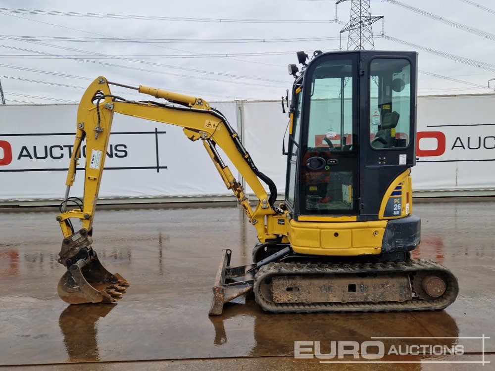 2020 Komatsu PC26MR-3 - Мини багер: снимка 2 2020 Komatsu PC26MR-3 - Мини багер: снимка 2