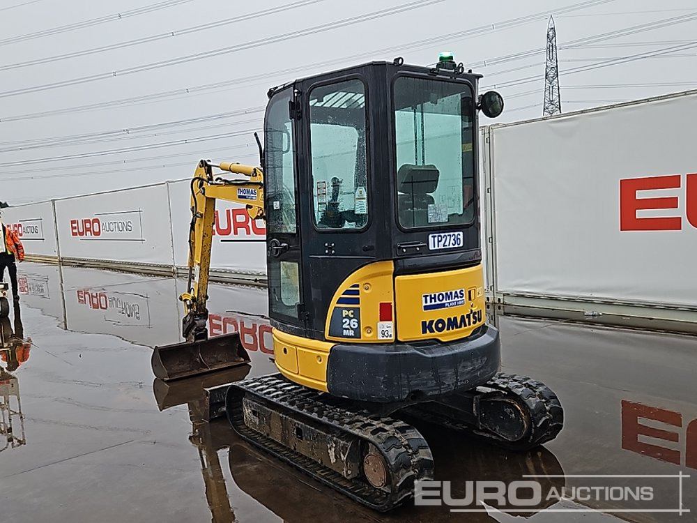 2020 Komatsu PC26MR-3 - Мини багер: снимка 3 2020 Komatsu PC26MR-3 - Мини багер: снимка 3