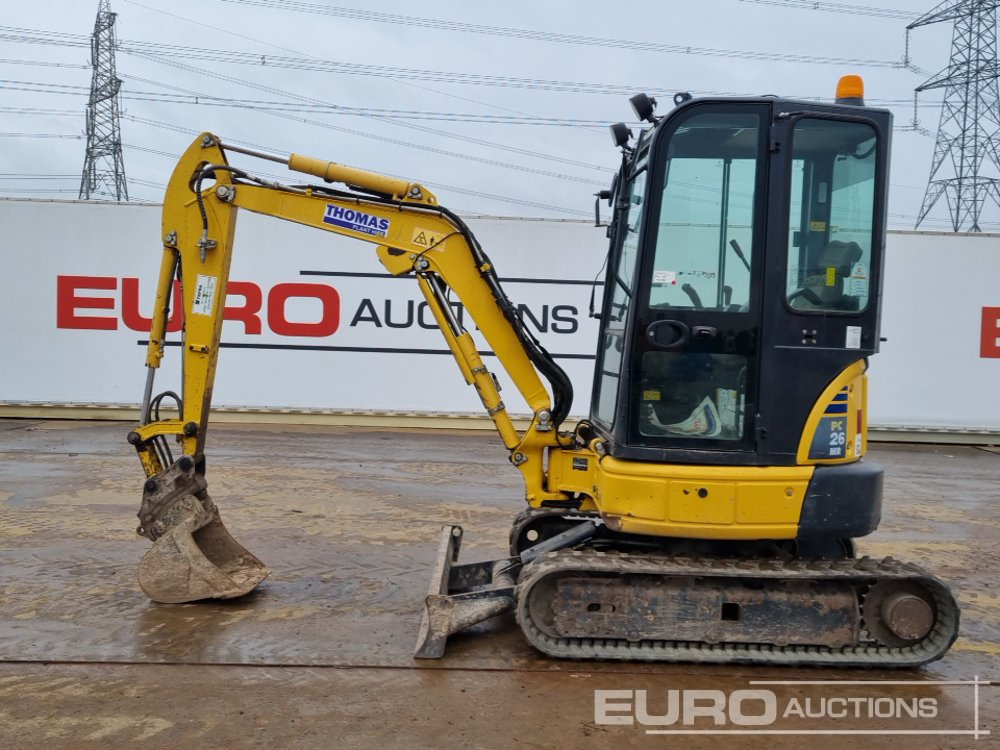 2020 Komatsu PC26MR-3 - Мини багер: снимка 2 2020 Komatsu PC26MR-3 - Мини багер: снимка 2