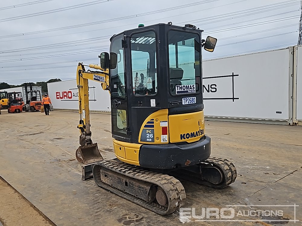 2020 Komatsu PC26MR-3 - Мини багер: снимка 3 2020 Komatsu PC26MR-3 - Мини багер: снимка 3