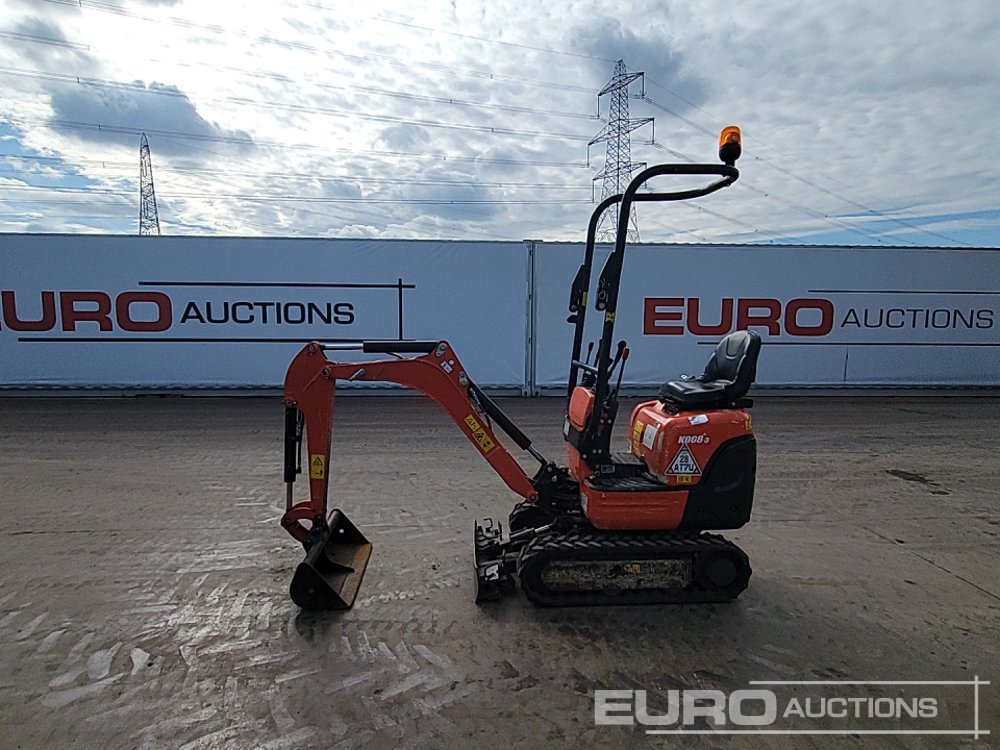 2020 Kubota K008-3 - Мини багер: снимка 2 2020 Kubota K008-3 - Мини багер: снимка 2