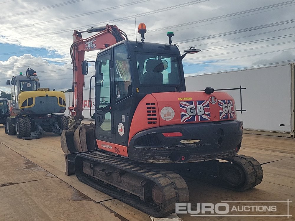 2020 Kubota KX080-4A2 - Мини багер: снимка 3 2020 Kubota KX080-4A2 - Мини багер: снимка 3