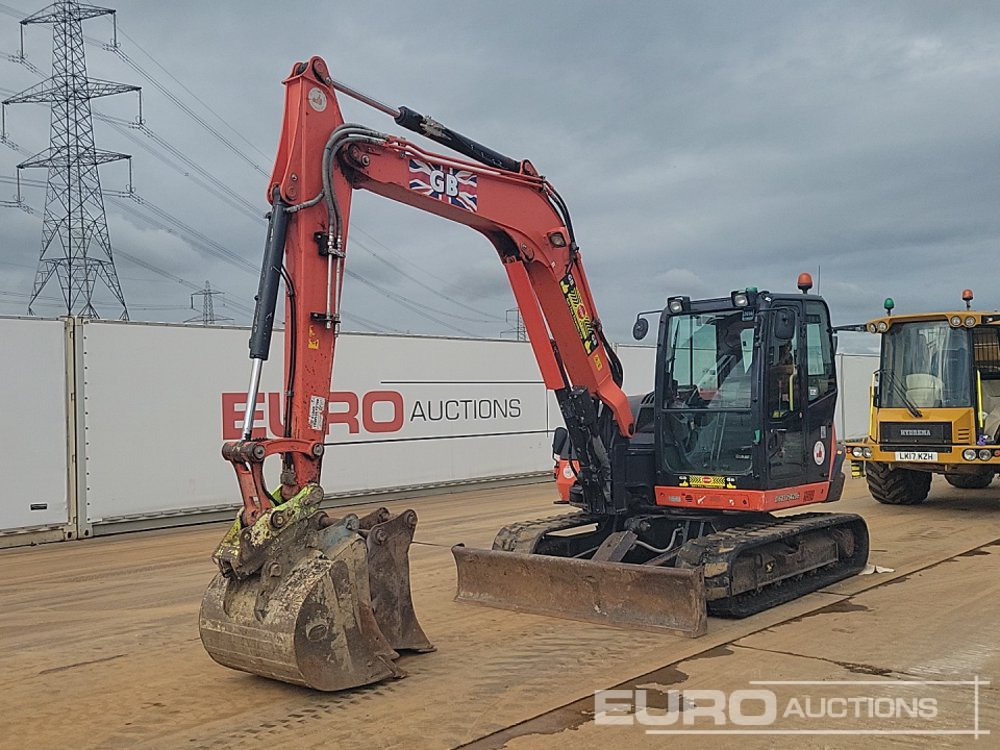 2020 Kubota KX080-4A2 - Мини багер: снимка 1 2020 Kubota KX080-4A2 - Мини багер: снимка 1