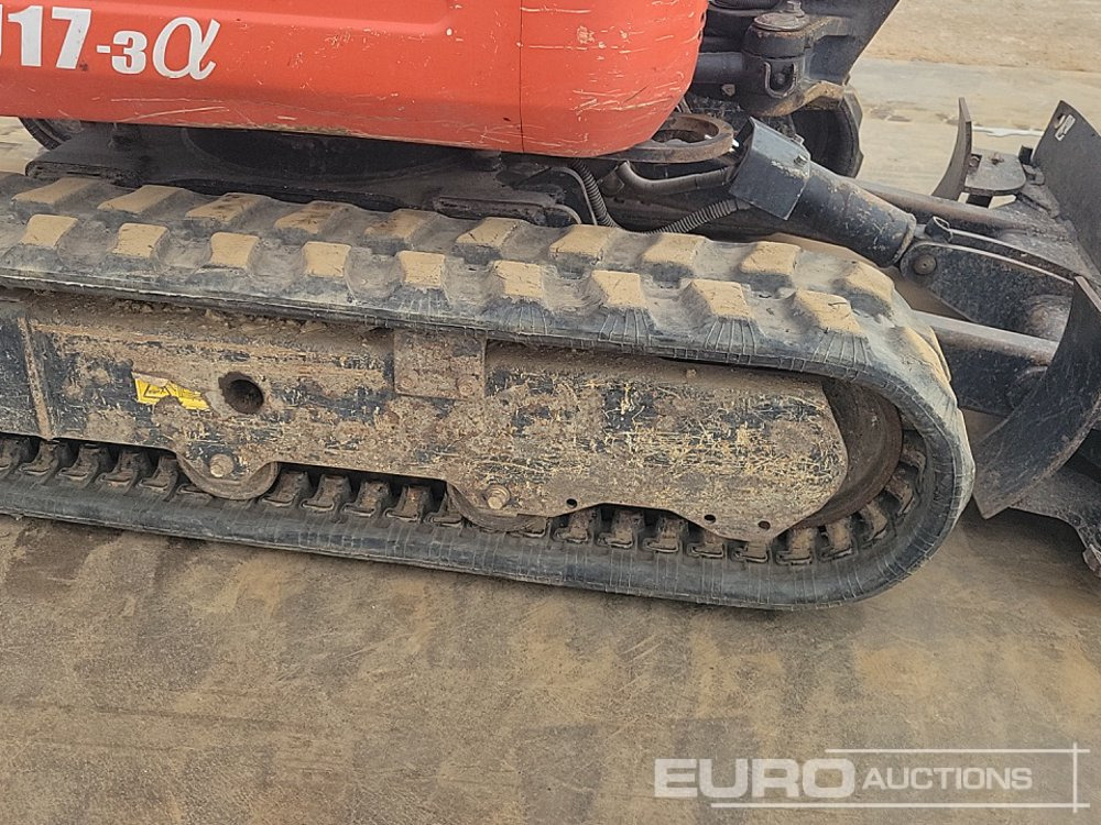 Мини багер 2020 Kubota U17-3A: снимка 15