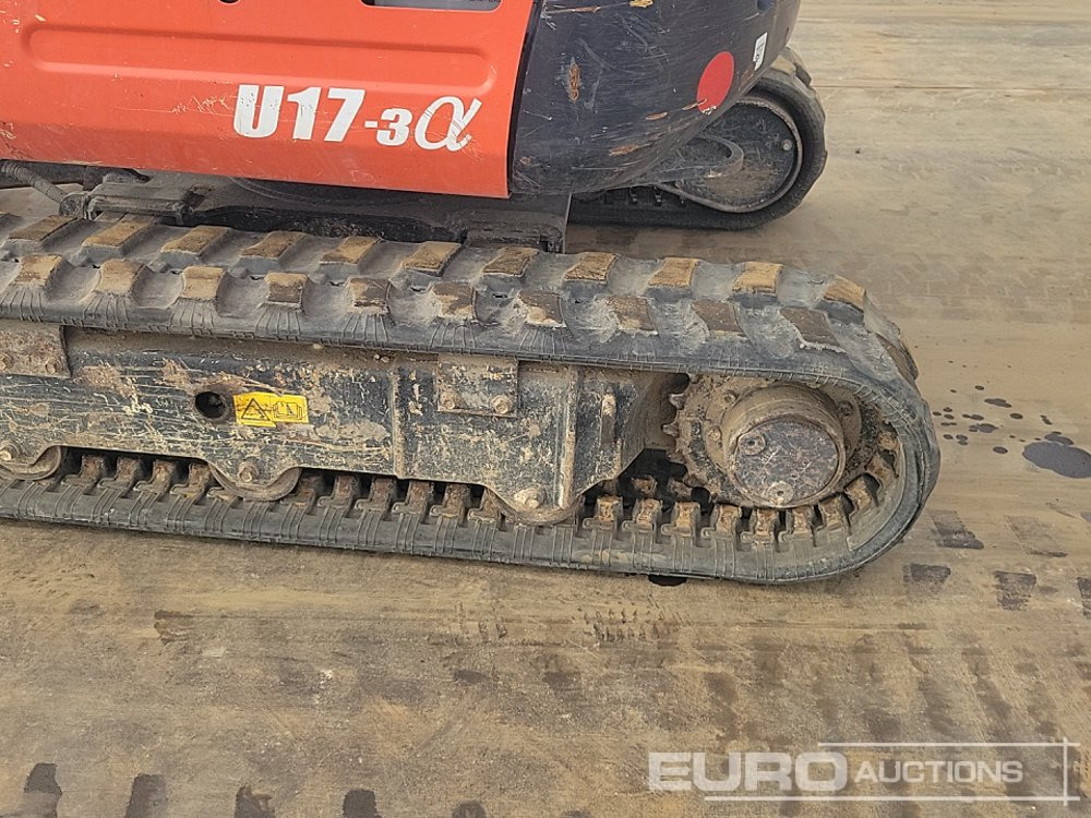 Мини багер 2020 Kubota U17-3A: снимка 11