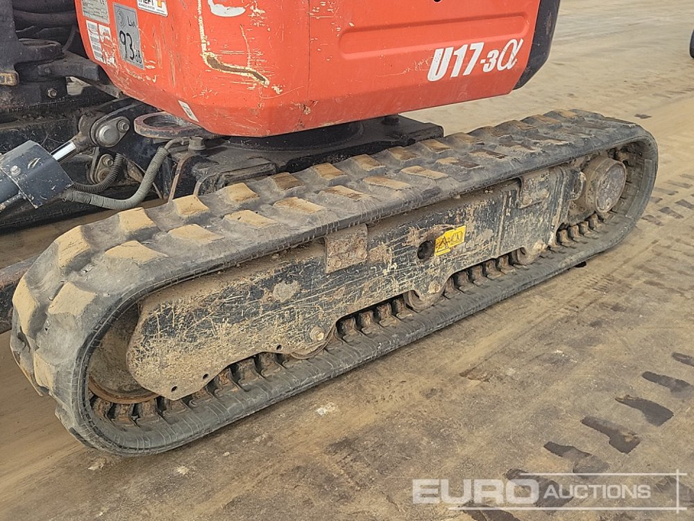 Мини багер 2020 Kubota U17-3A: снимка 9