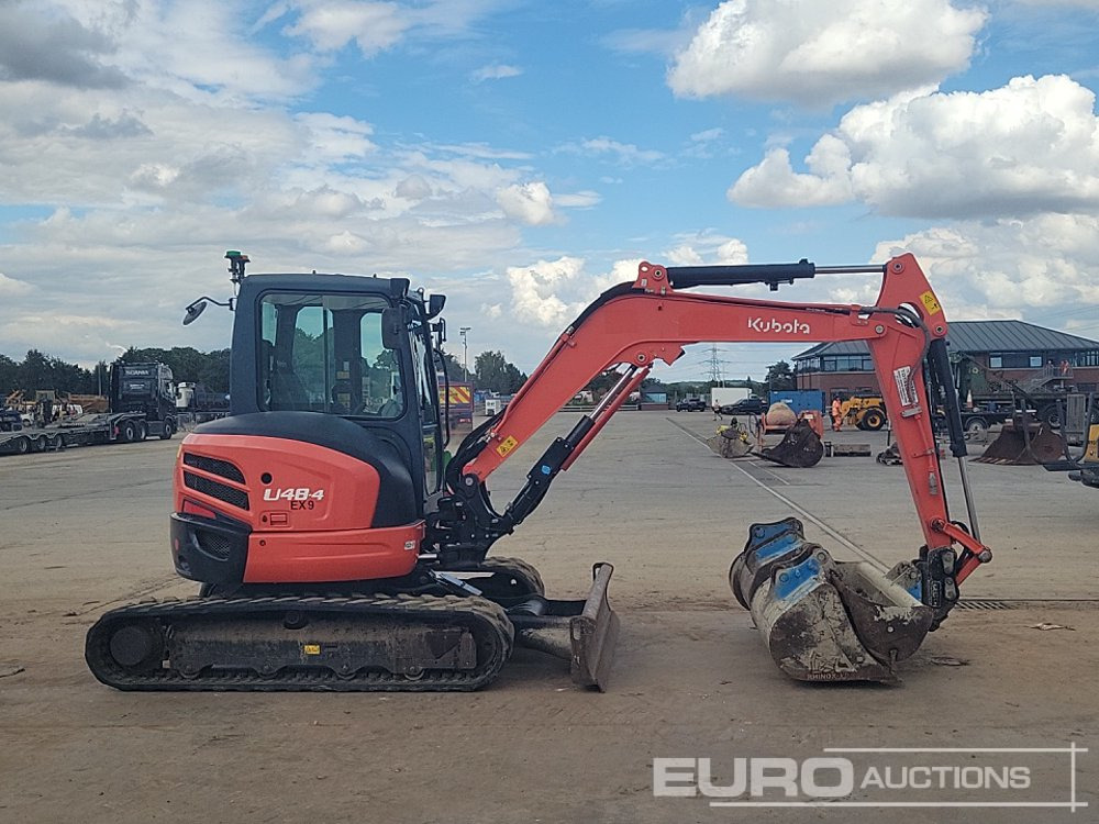 Мини багер 2020 Kubota U48-4: снимка 6