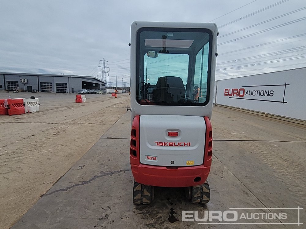 2020 Takeuchi TB216 - Мини багер: снимка 4 2020 Takeuchi TB216 - Мини багер: снимка 4