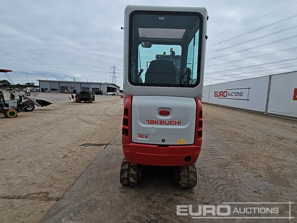 2020 Takeuchi TB216 - Мини багер: снимка 4 2020 Takeuchi TB216 - Мини багер: снимка 4