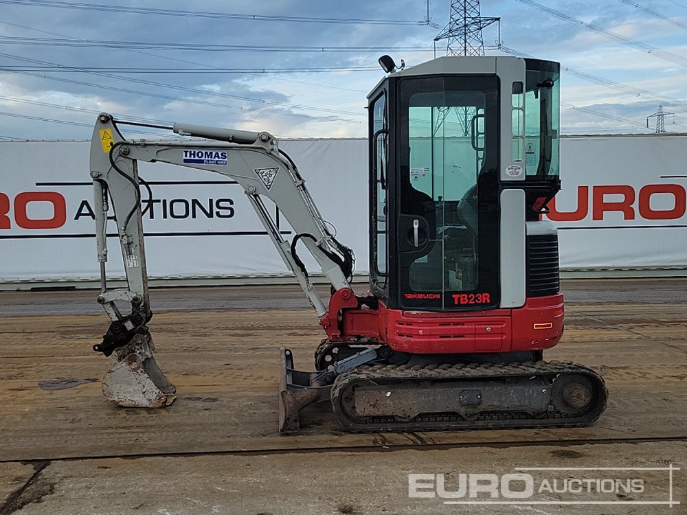 2020 Takeuchi TB23R - Мини багер: снимка 2 2020 Takeuchi TB23R - Мини багер: снимка 2