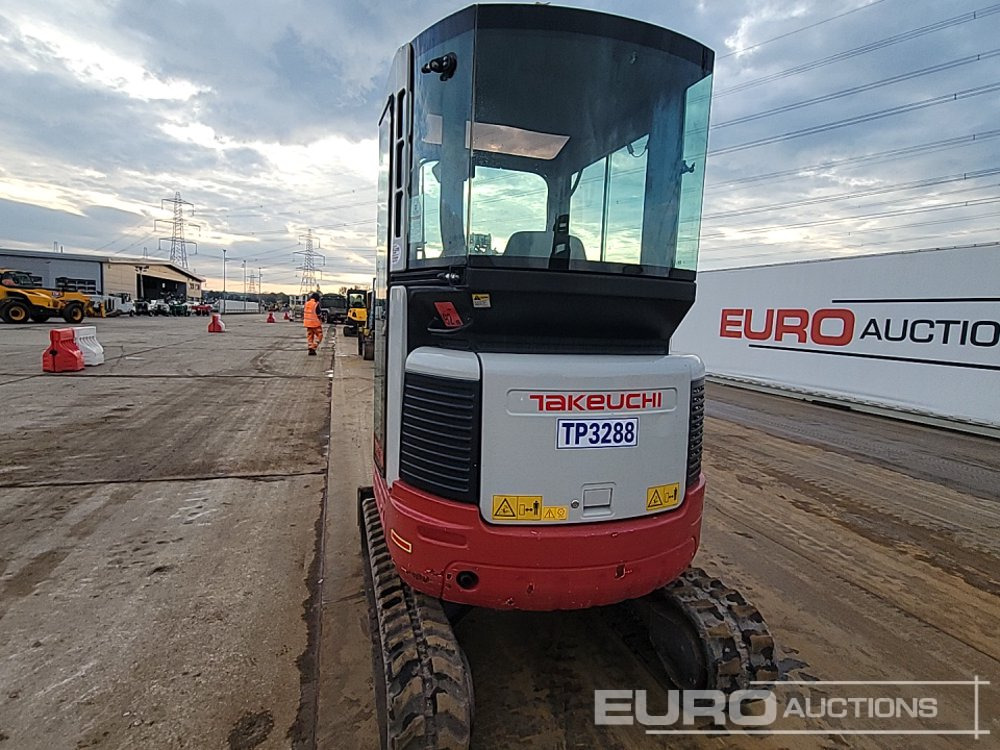 2020 Takeuchi TB23R - Мини багер: снимка 4 2020 Takeuchi TB23R - Мини багер: снимка 4