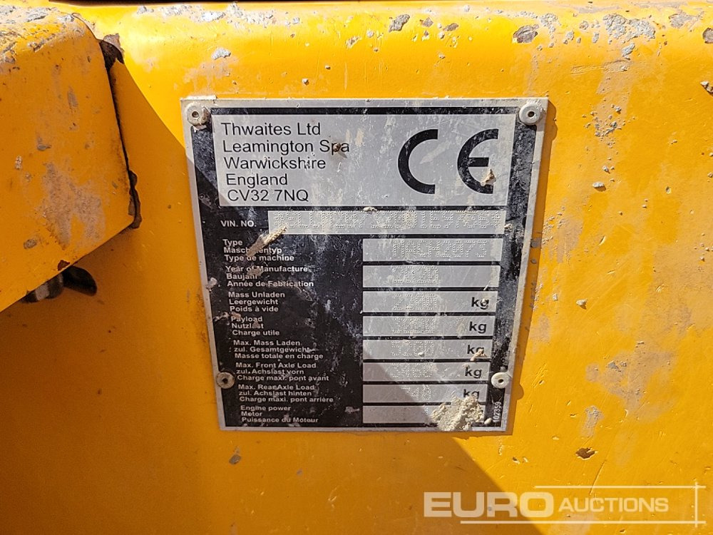 Мини самосвал 2020 Thwaites 3 Ton Swivel Skip: снимка 40