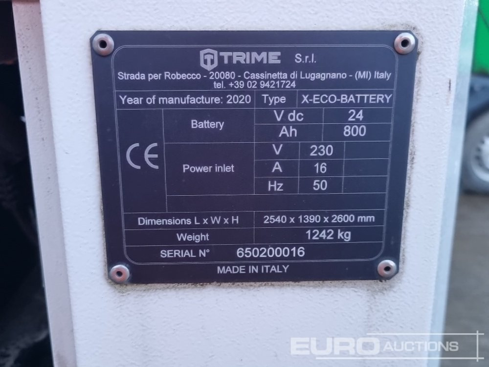 Осветителна кула 2020 Trime X-ECO-BATTERY: снимка 30 Осветителна кула 2020 Trime X-ECO-BATTERY: снимка 30