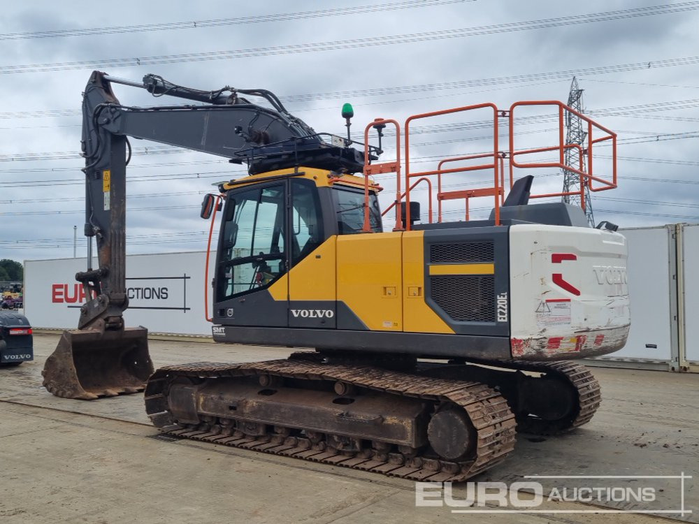 2020 Volvo EC220EL - Верижен багер: снимка 3 2020 Volvo EC220EL - Верижен багер: снимка 3