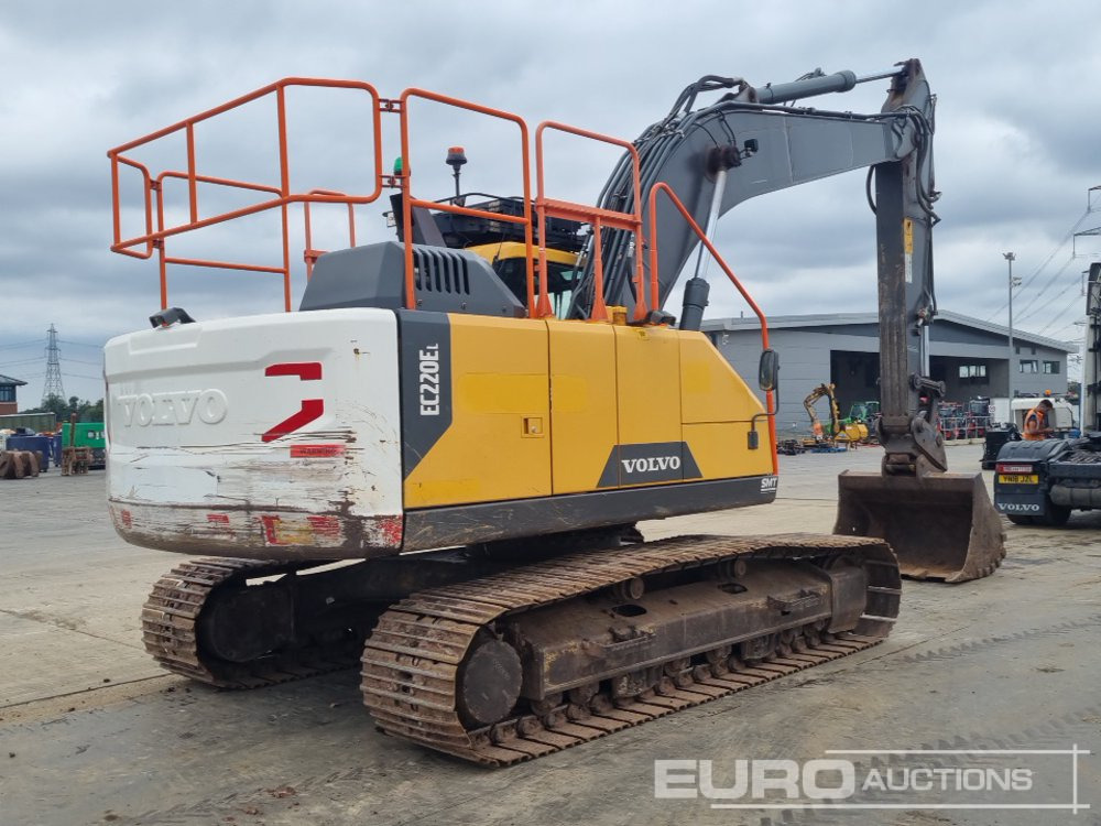 2020 Volvo EC220EL - Верижен багер: снимка 5 2020 Volvo EC220EL - Верижен багер: снимка 5