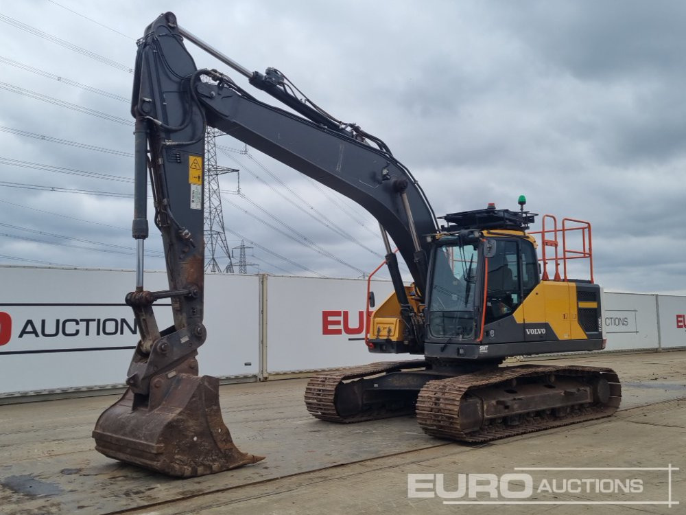 2020 Volvo EC220EL - Верижен багер: снимка 1 2020 Volvo EC220EL - Верижен багер: снимка 1