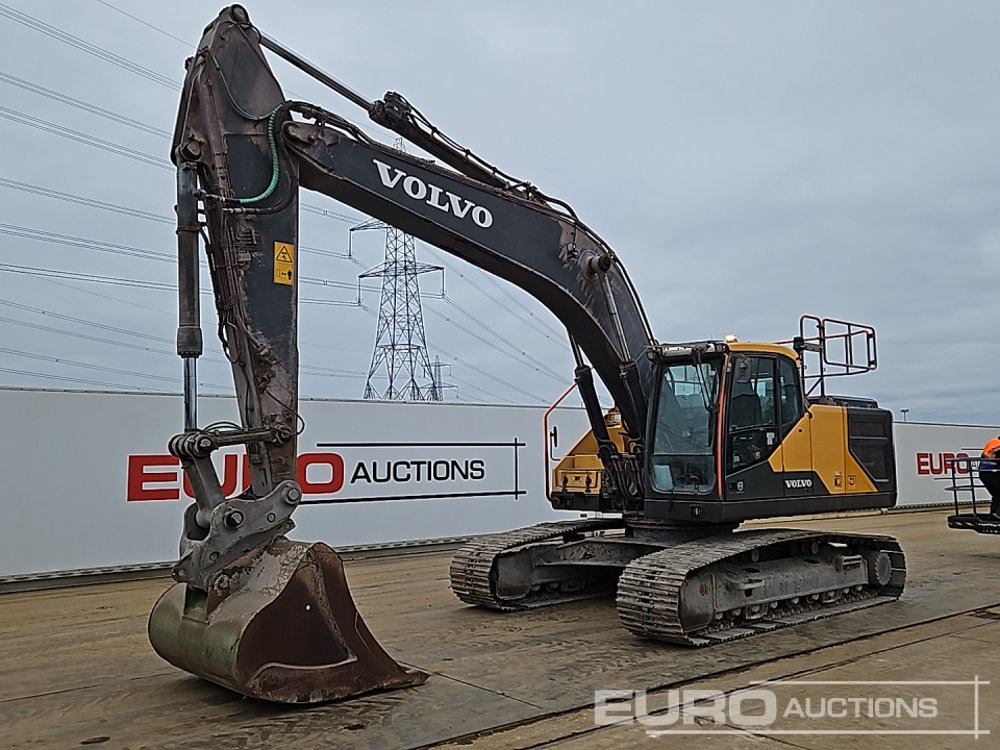 2020 Volvo EC250EL - Верижен багер: снимка 1 2020 Volvo EC250EL - Верижен багер: снимка 1