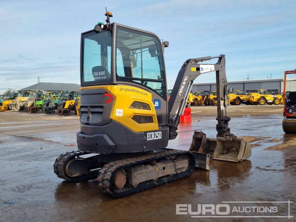 2020 Volvo ECR25D - Мини багер: снимка 5 2020 Volvo ECR25D - Мини багер: снимка 5