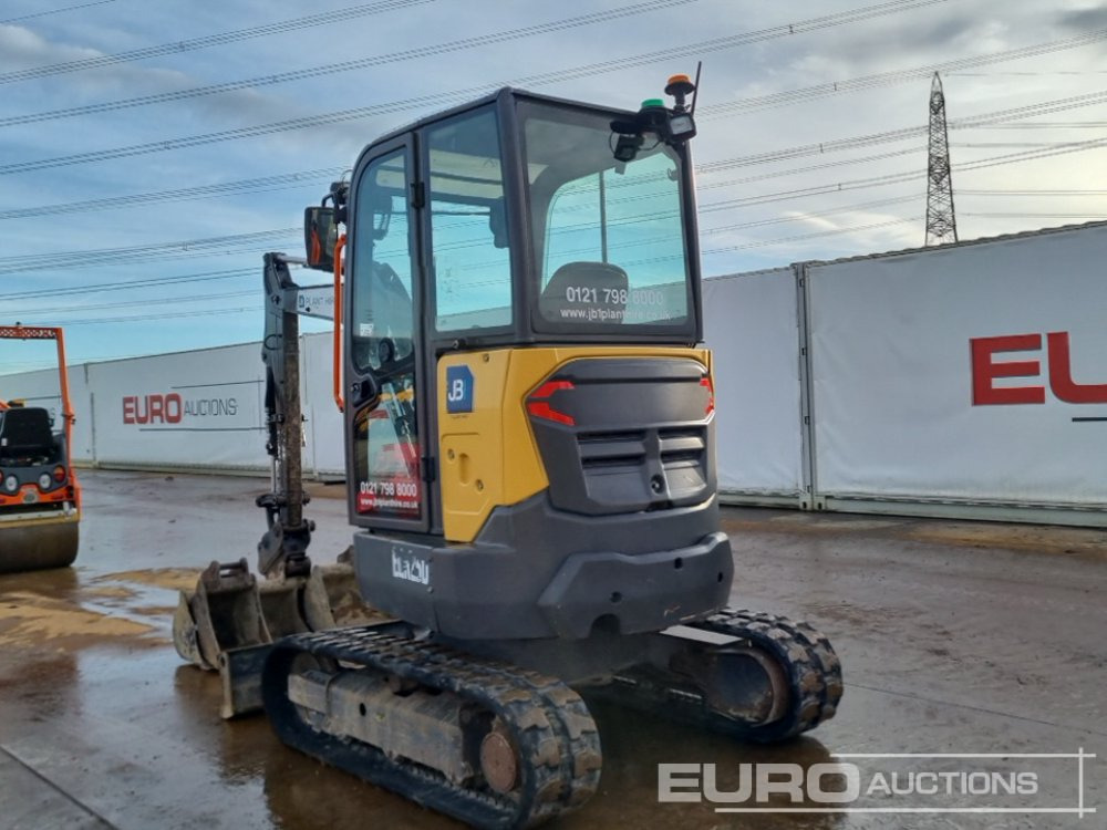 2020 Volvo ECR25D - Мини багер: снимка 3 2020 Volvo ECR25D - Мини багер: снимка 3