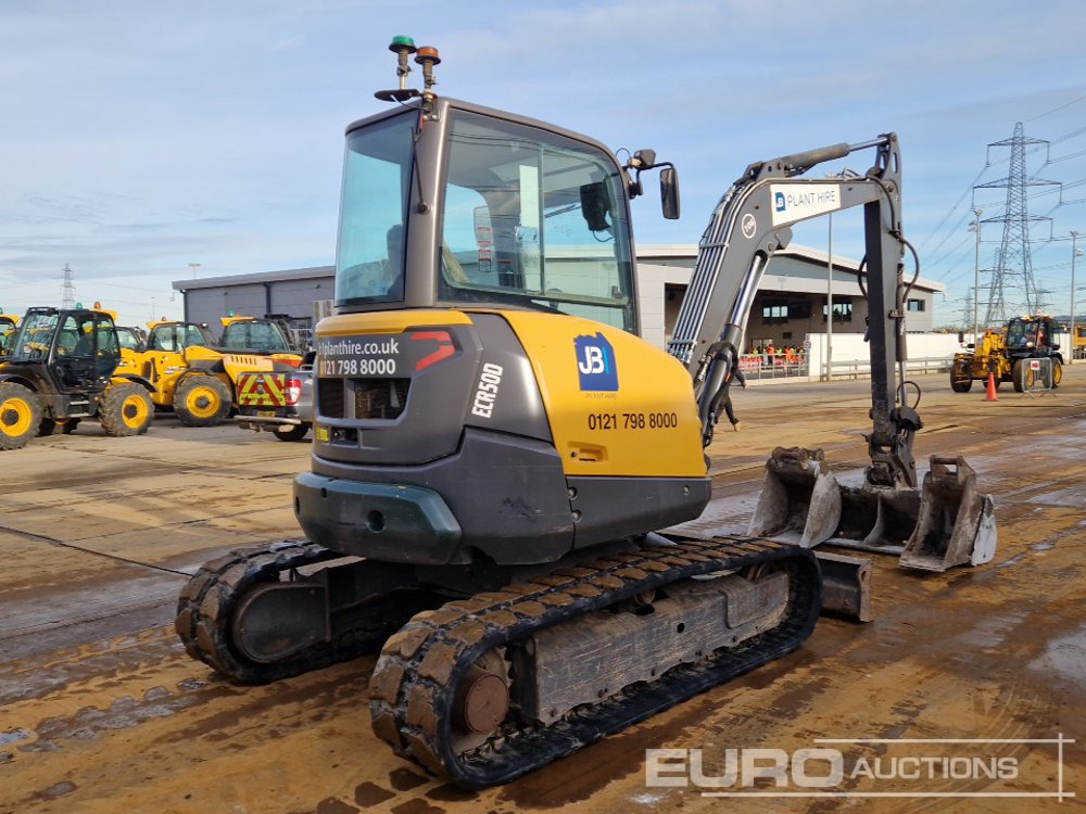 2020 Volvo ECR50D - Мини багер: снимка 5 2020 Volvo ECR50D - Мини багер: снимка 5