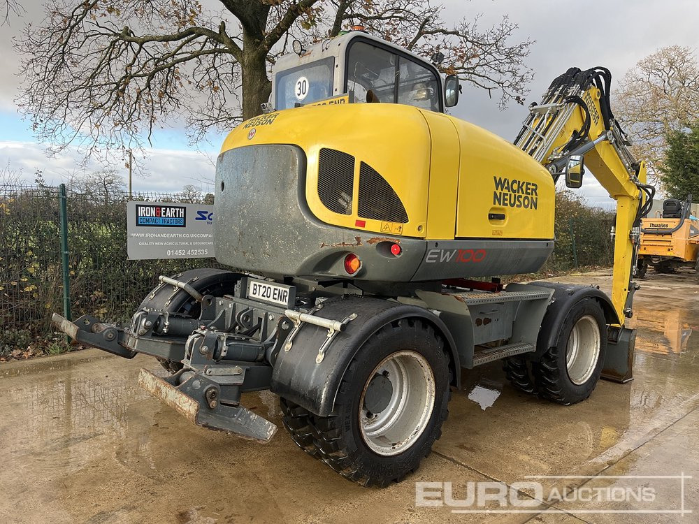 2020 Wacker Neuson EW100 - Колесен багер: снимка 2 2020 Wacker Neuson EW100 - Колесен багер: снимка 2