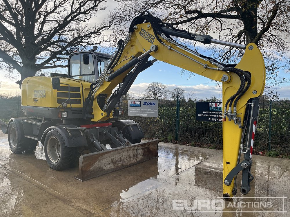 2020 Wacker Neuson EW100 - Колесен багер: снимка 4 2020 Wacker Neuson EW100 - Колесен багер: снимка 4
